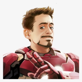 Transparent Tony Stark Png - Iron Man Animated Cartoon, Png Download, Transparent PNG