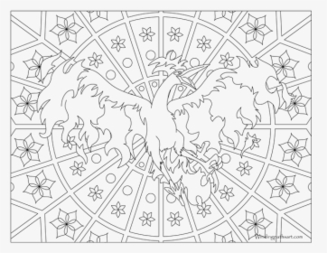 Pokemon Coloring Pages For Adults, HD Png Download, Transparent PNG
