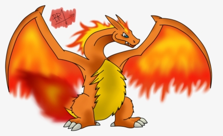 Charizard Moltres Chartres By Brunoxable On - Charizard Moltres, HD Png Download, Transparent PNG