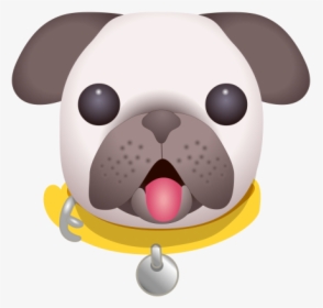 Everyone Stay Calm, There S A Pug Emoji Coming - Pug Emoji, HD Png Download, Transparent PNG