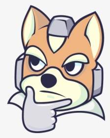 Star Fox 64 Dog Like Mammal Dog Breed Nose Dog Small - Star Fox Emoji, HD Png Download, Transparent PNG
