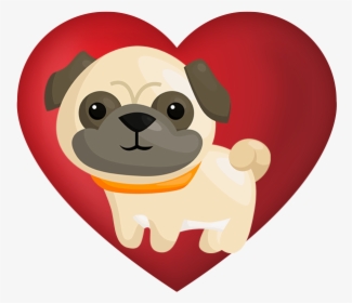 Pug Emoji & Stickers Messages Sticker-8 - Puppy, HD Png Download, Transparent PNG
