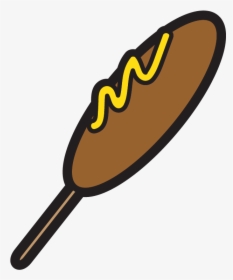 Corn Dog Emoji, HD Png Download, Transparent PNG