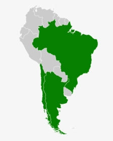 File - Abc Countries - Svg - South America Map Black - Aids In South America, HD Png Download, Transparent PNG