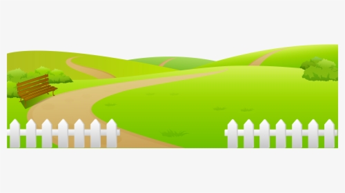Grass With Fence Png Clip Art Gallery Ⓒ - Grass Ground Clipart, Transparent Png, Transparent PNG