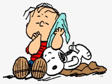 Transparent Blanket Clipart Png - Linus And Snoopy, Png Download, Transparent PNG