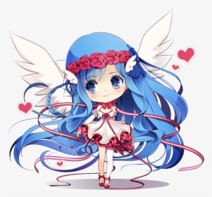Anime Chibi Cute Png, Transparent Png, Transparent PNG