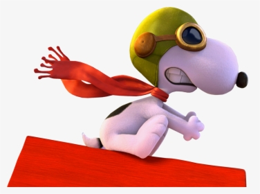 Snoopy Peanuts Movie Png - Snoopy Flying Ace Peanuts Movie, Transparent Png, Transparent PNG