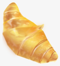 Golden Croissant - French Food Clip Art, HD Png Download, Transparent PNG