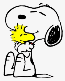 Clipart Transparent Library Woodstock Hug Transprent - Peanuts Snoopy Png, Png Download, Transparent PNG