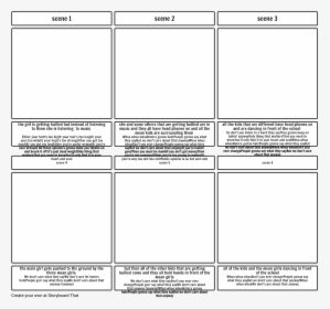 Storyboard Examples For Video, HD Png Download, Transparent PNG