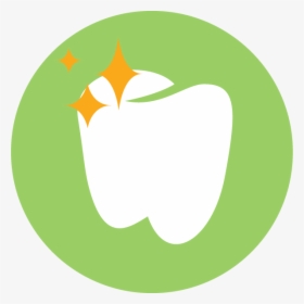 Happy Tooth Icon - Circle, HD Png Download, Transparent PNG