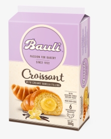 Croissant Vanilla - Bauli Croissant Cherry, HD Png Download, Transparent PNG