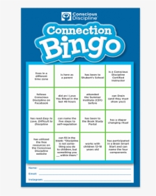 Connection Bingo - Connection Rituals Conscious Discipline, HD Png Download, Transparent PNG