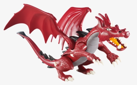 Red Dragon Free Png Image - Playmobil Red Dragon, Transparent Png, Transparent PNG