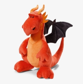 Red Dragon Png Image Transparent Background - Orange Dragon Soft Toy, Png Download, Transparent PNG