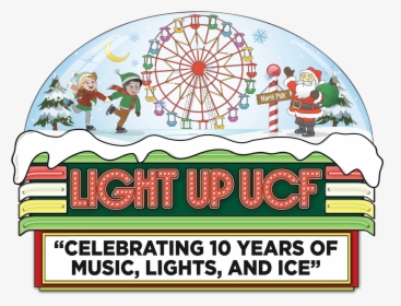 Central Florida S Ultimate Winter Wonderland Light - Light Up Ucf, HD Png Download, Transparent PNG