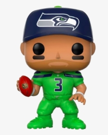 Funko Pop Nfl Wave 1 Marshawn Lynch Action Figures - Russell Wilson Pop Figure, HD Png Download, Transparent PNG