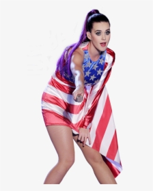Katy Perry American Flag Png Image - Katy Perry Png, Transparent Png, Transparent PNG