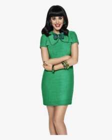 Katy Perry In Green Png, Transparent Png, Transparent PNG