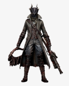 Dark Souls Character Png - Bloodborne Hunter, Transparent Png, Transparent PNG