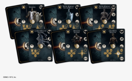 A Fearsome Array Of Enemies Stand Before You, Each - Dark Souls Board Game Cards, HD Png Download, Transparent PNG