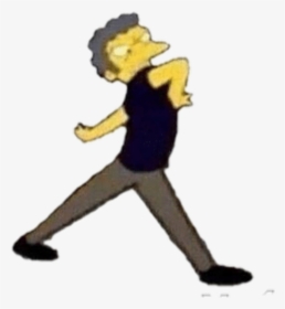 #dank #meme #dankmemes #moe #simpsons #givemoneoftheese - Say Some Gangsta Is Dissing Your Fly Girl Meme, HD Png Download, Transparent PNG