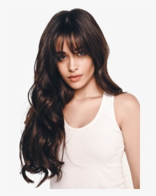 Camila Cabello And Camila Image - Hairstyle Camila Cabello Bangs, HD Png Download, Transparent PNG