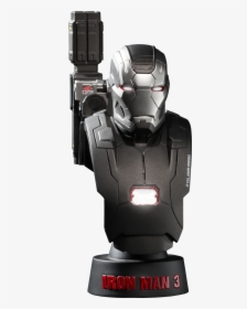 Hot Toys Iron Man War Machine Bust, HD Png Download, Transparent PNG