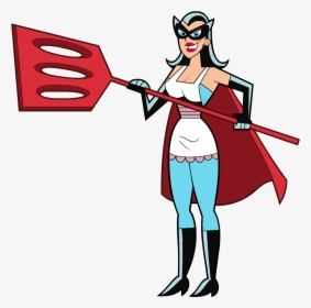 Spatula Woman Fairly Odd Parents Clipart , Png Download - Cartoon, Transparent Png, Transparent PNG