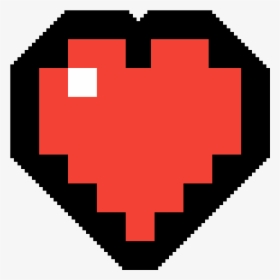 Minecraft Heart 2hp - Emblem, HD Png Download, Transparent PNG