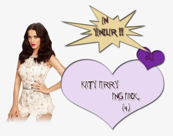 Katy Perry Png Pack - Heart, Transparent Png, Transparent PNG