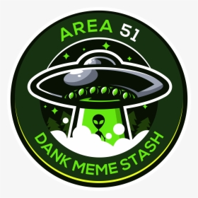 Dank Meme Area 51 Logo, HD Png Download, Transparent PNG