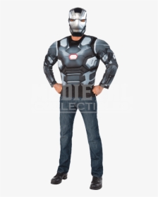 Adult Civil War Deluxe War Machine Costume Set - Iron Man, HD Png Download, Transparent PNG