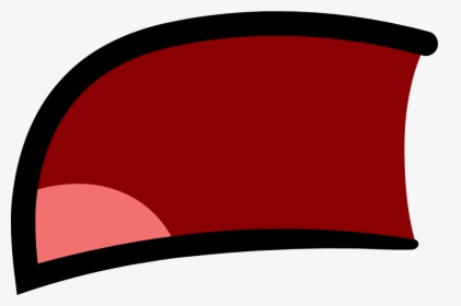 Transparent Frown Png - Bfdi Open Mouth 3 Frown, Png Download, Transparent PNG