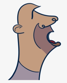 Man With Mouth Open Png - Open Mouth Png Male, Transparent Png, Transparent PNG
