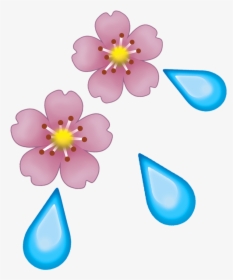 Rose Emoji Iphone , Png Download - Flor Florecita, Transparent Png, Transparent PNG