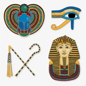 Pharaoh - Objetos Da Cultura Egipcia, HD Png Download, Transparent PNG
