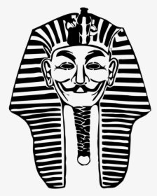 Pharaoh Logo By Pharaohfx Pha - Pharaoh Black And White, HD Png Download, Transparent PNG
