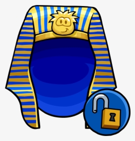 Pharaoh Headdress Unlockable Icon - Pharaoh Hat Club Penguin Transparent, HD Png Download, Transparent PNG