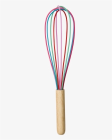 Whisk Drawing And Large Whisk Wooden Handle And Silicone - Wire, HD Png Download, Transparent PNG