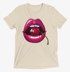 Sexy Cherry Lips With Open Mouth Short Sleeve T-shirt - Chevy Colorado Zr2 Shirt, HD Png Download, Transparent PNG