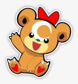 Cute Pokemon Teddiursa, Hd Png Download - Cute Teddiursa, Transparent Png, Transparent PNG
