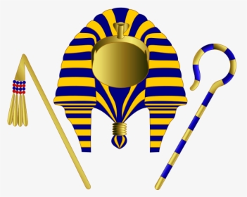 Pharaoh S Staff Clipart , Png Download - Corona Del Faraon Egipcio, Transparent Png, Transparent PNG