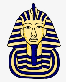 Vector Illustration Of Famous Funeral Mask Of Egyptian - Esfinge Egípcia Png, Transparent Png, Transparent PNG