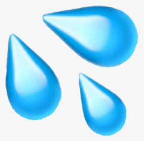 Sweat Droplets Emoji, HD Png Download, Transparent PNG
