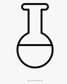 Lab Flask Coloring Page - Circle, HD Png Download, Transparent PNG