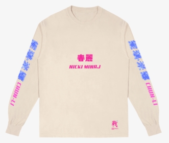 Chun-li Logo Long Sleeve Album - Long-sleeved T-shirt, HD Png Download, Transparent PNG