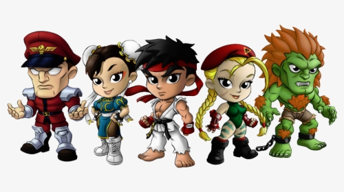 1knockouts2 - Street Fighter Lil Knockouts, HD Png Download, Transparent PNG