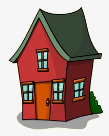 Free Cartoon House Clipart - Transparent House Clipart, HD Png Download, Transparent PNG